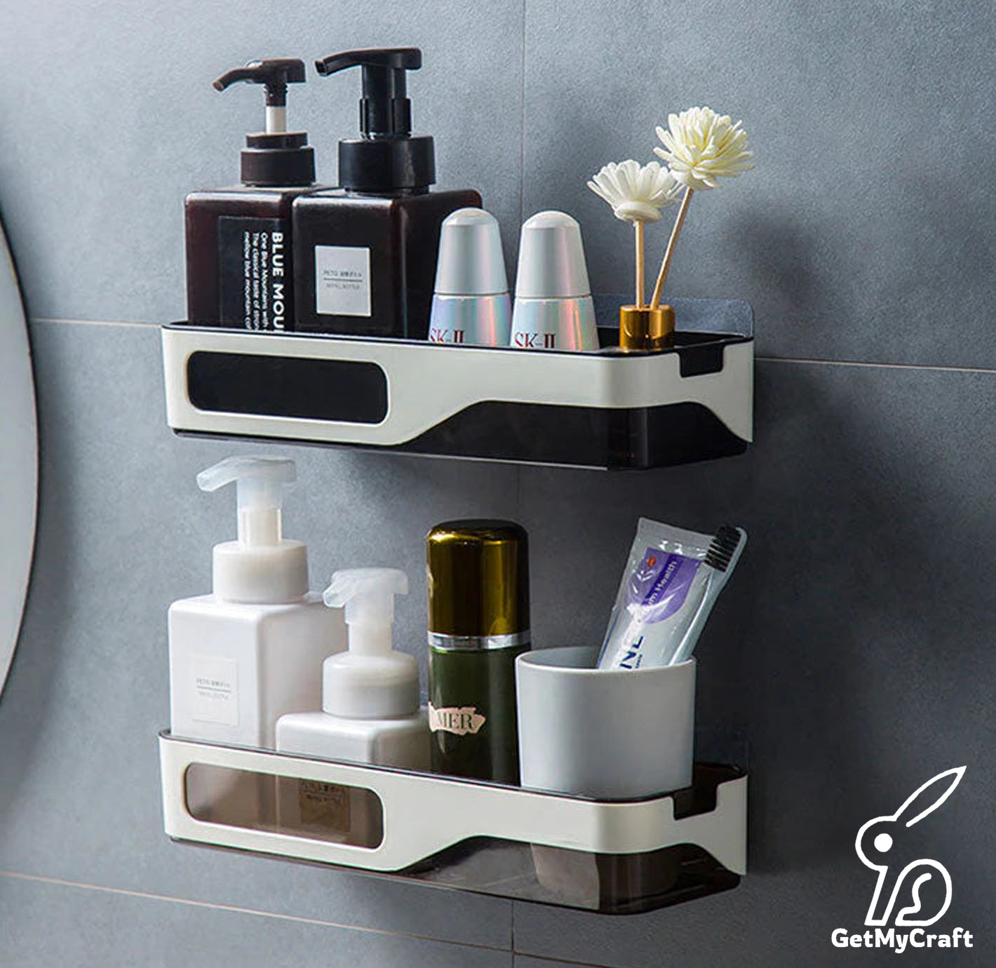 GMC-Premium Bathroom & Kitchen Organizer (Pack of 2)