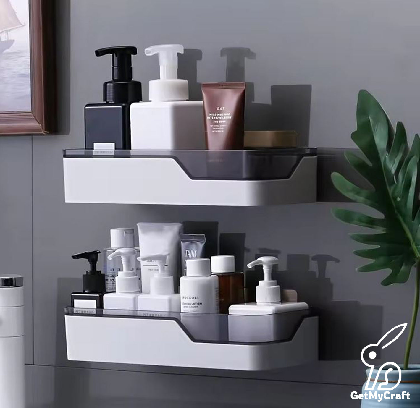 GMC-Premium Bathroom & Kitchen Organizer (Pack of 2)