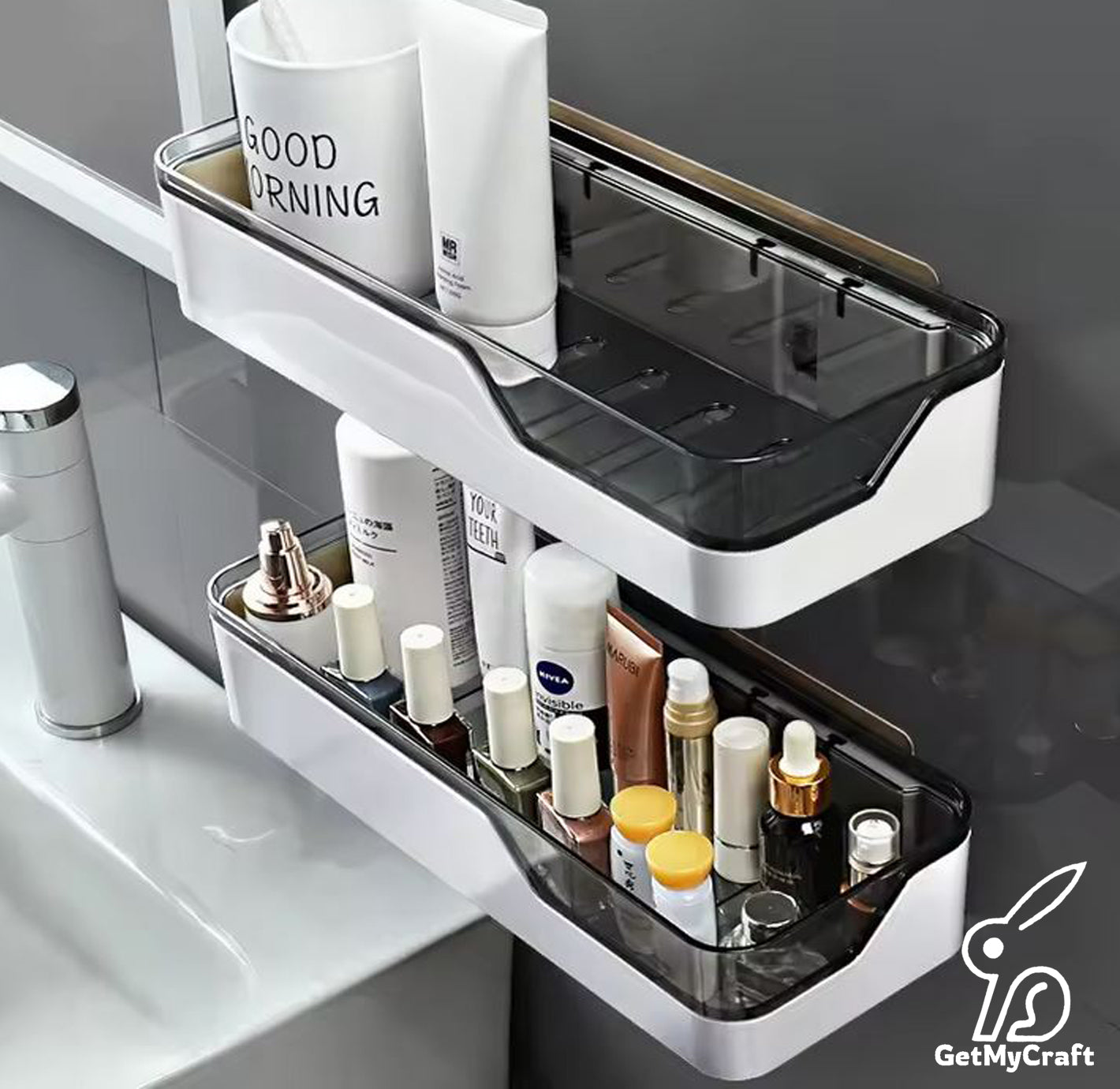 GMC-Premium Bathroom & Kitchen Organizer (Pack of 2)