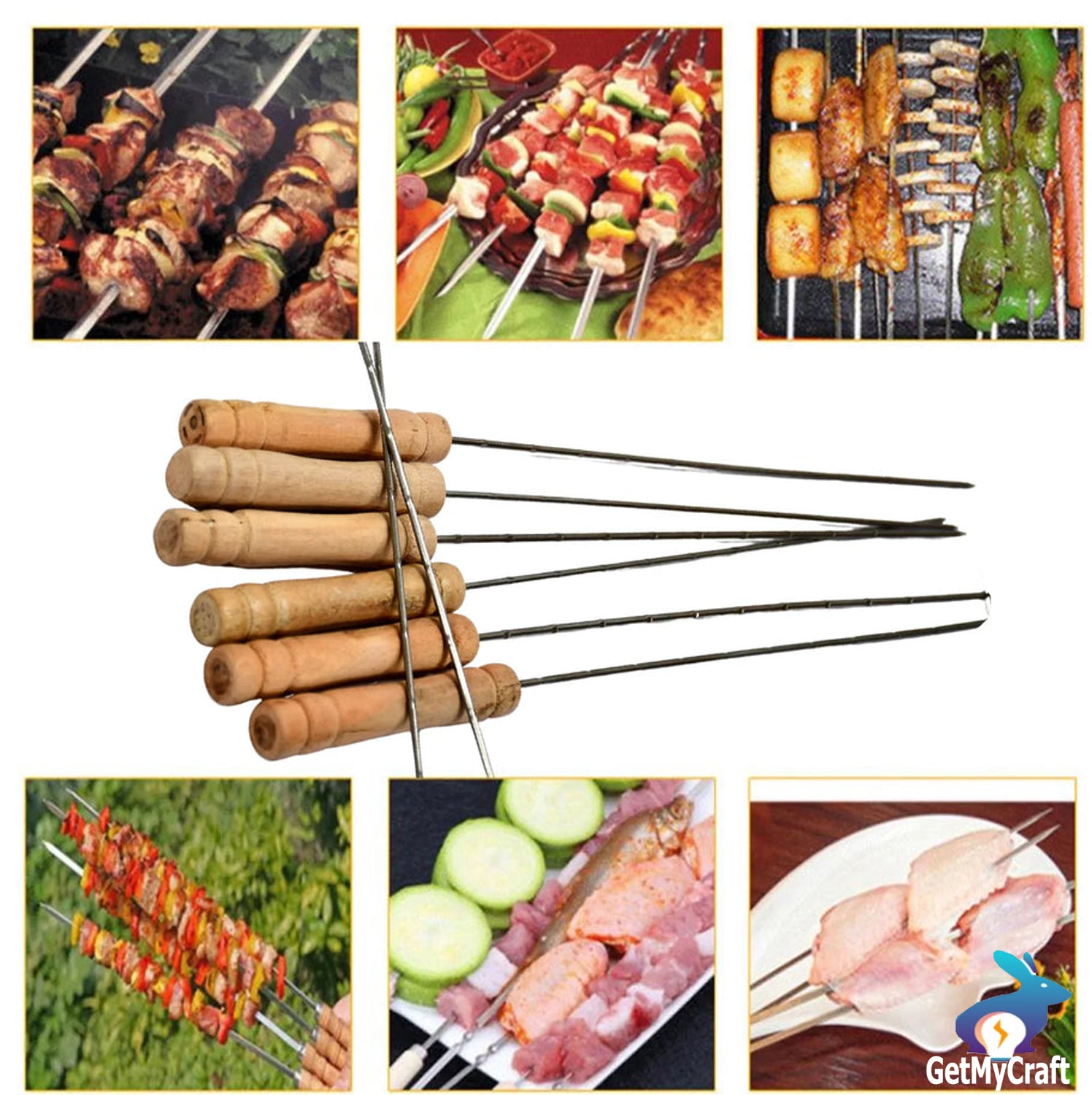 Morwee BBQ Skewers (12 Pieces)