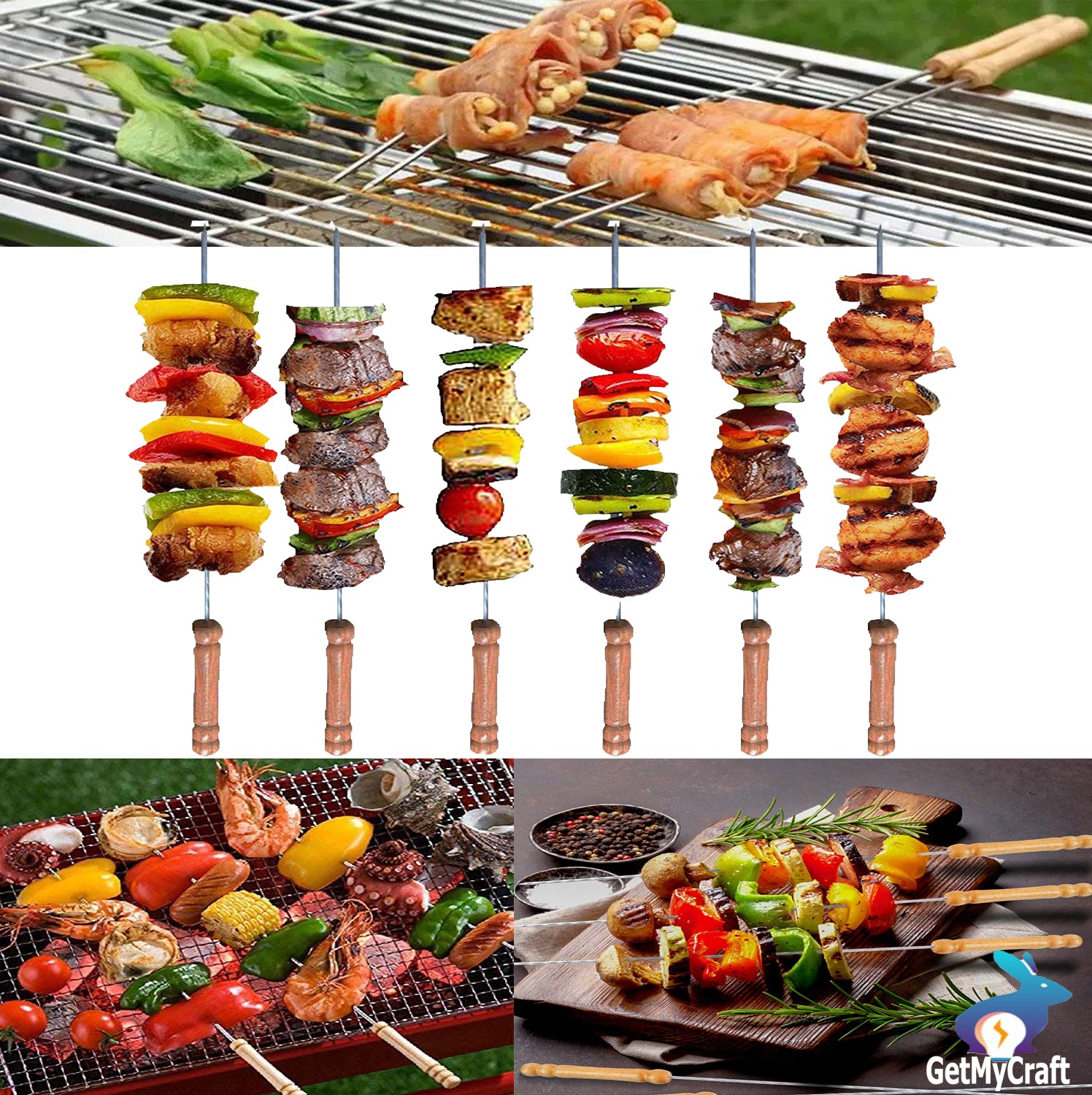 Morwee BBQ Skewers (12 Pieces)