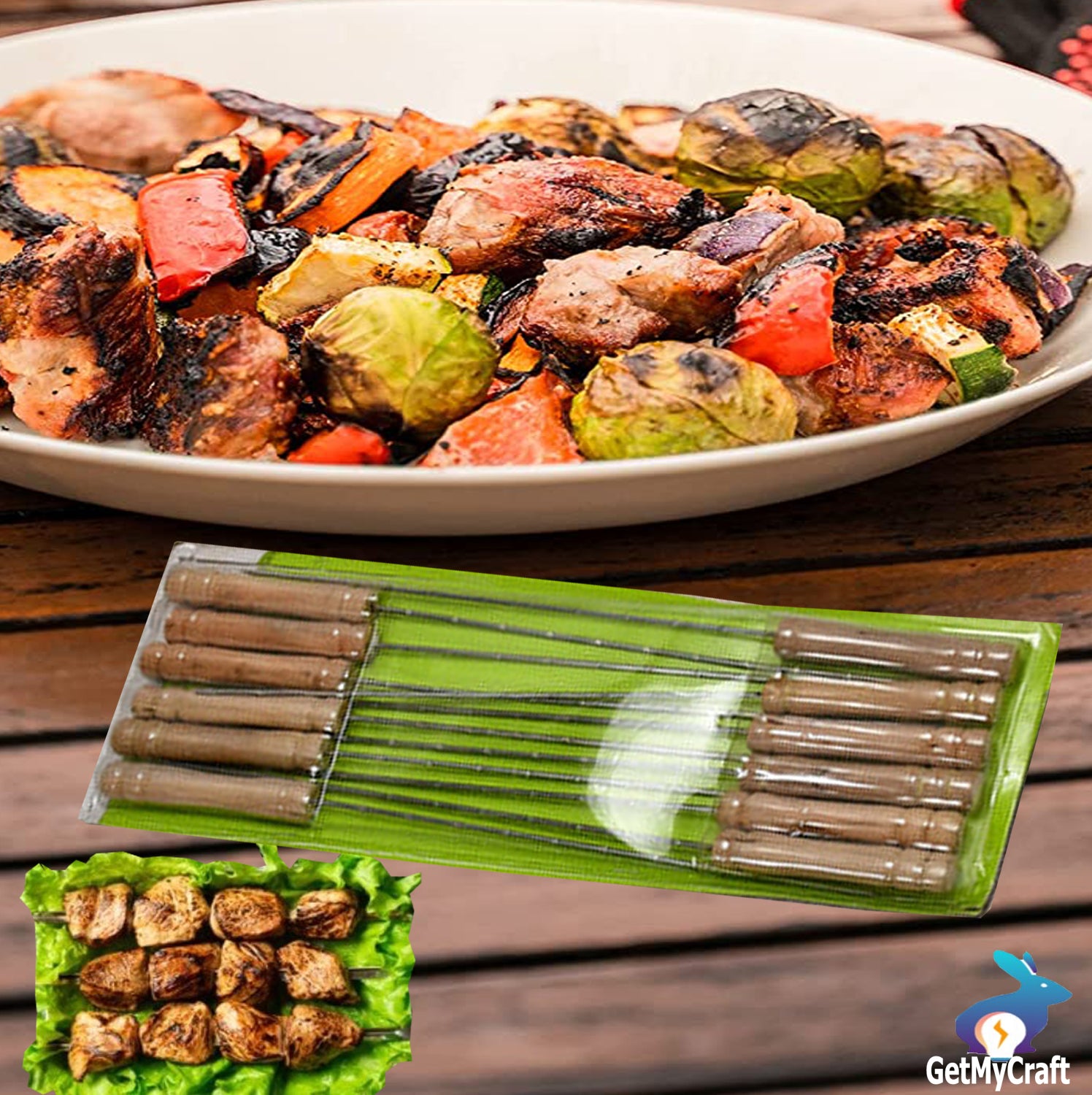 Morwee BBQ Skewers (12 Pieces)